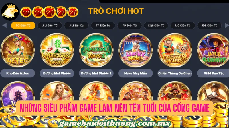 Các sản phẩm game làm nên tên tuổi của RIO66